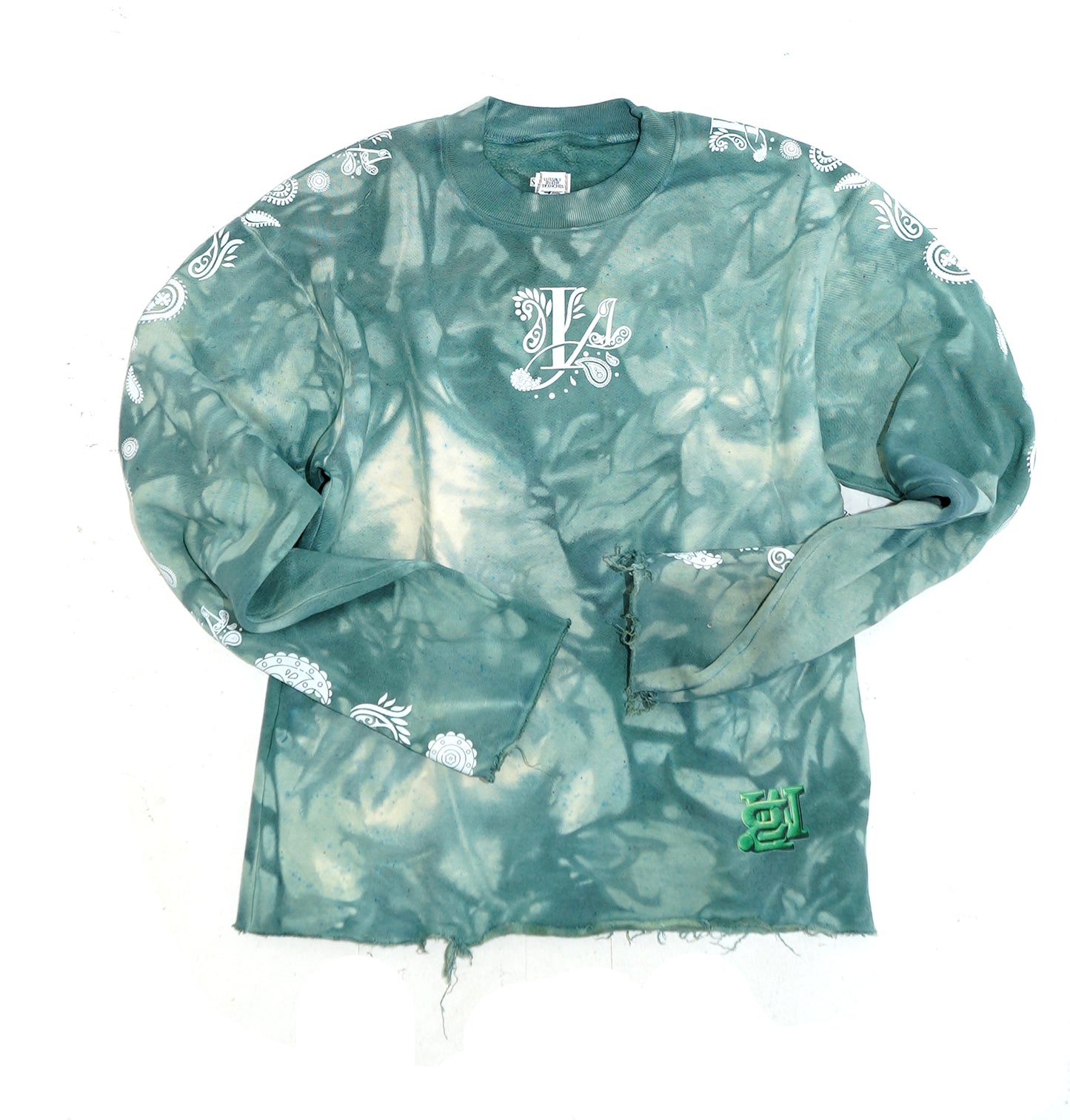 LA Paisley Sweatshirt - ALPINE JADE