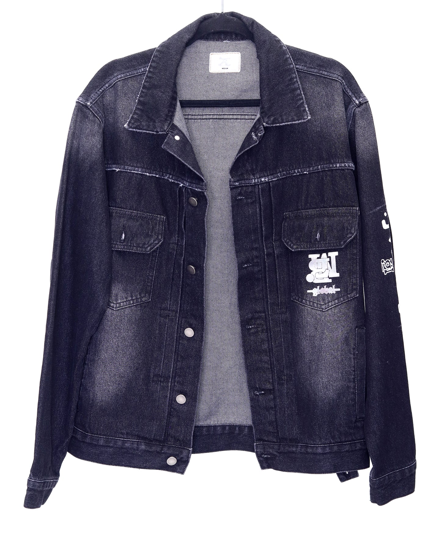 Logo Type Denim Jacket