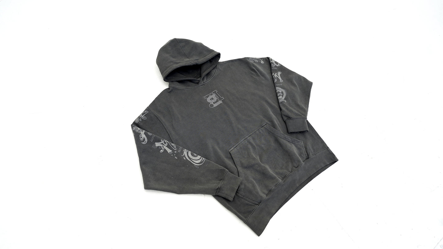 City Global "reflective" Hoodie (Grey)