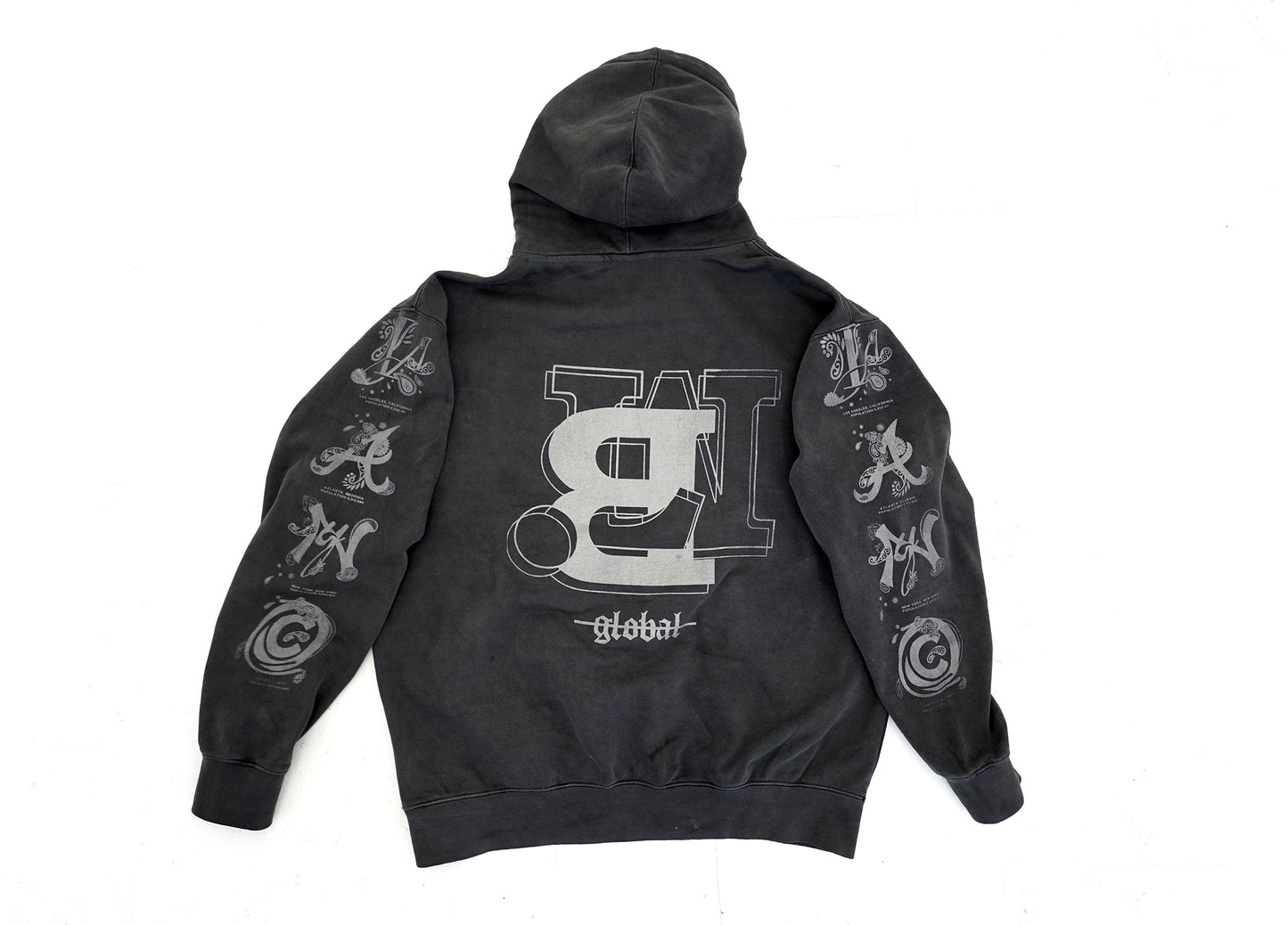City Global "reflective" Hoodie (Grey)