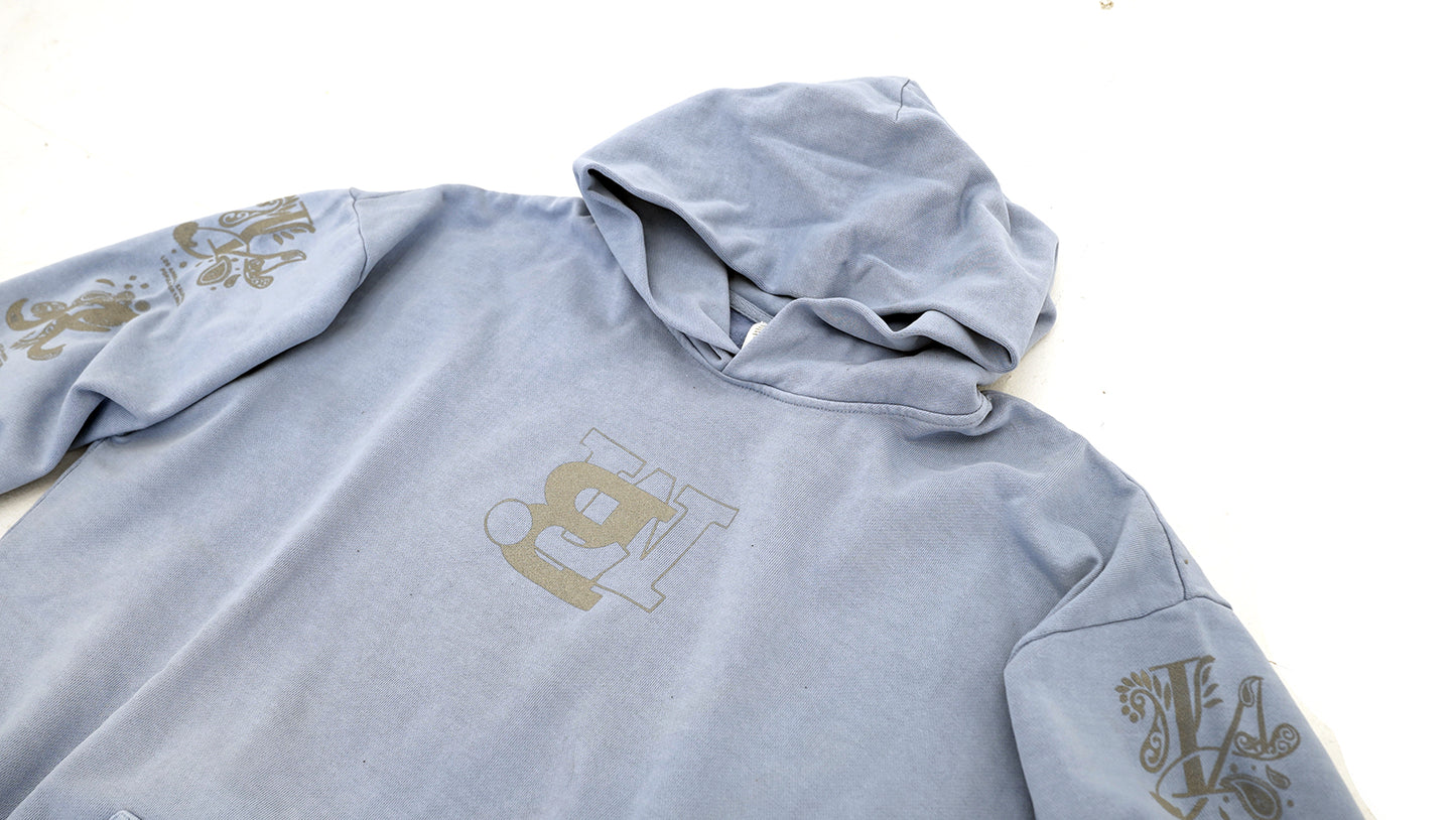 City Global "reflective" Hoodie (Blue)