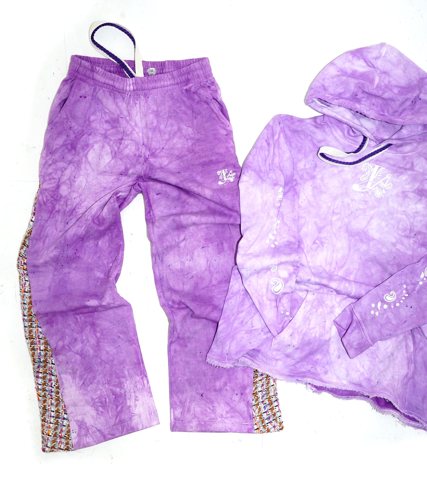 LA Paisley Hoodie - AMETHYST