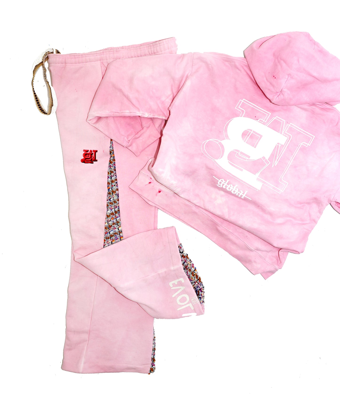 Evolved 3/4 Sweatshirt - BABY PINK