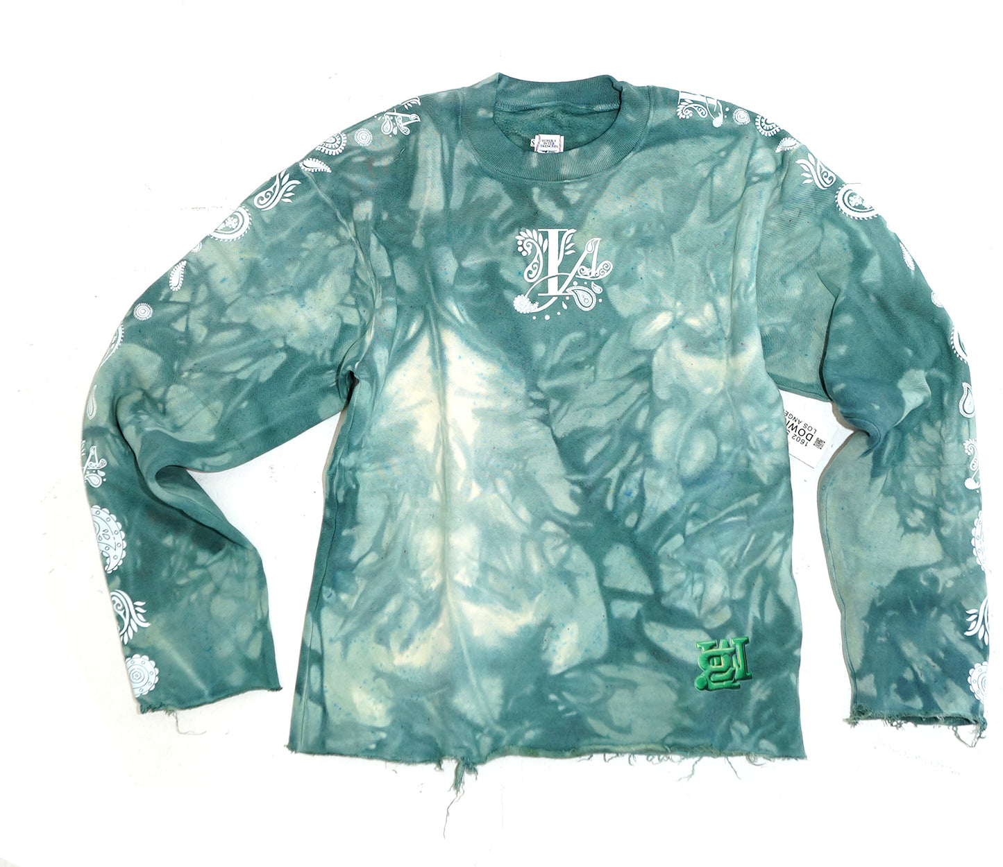 LA Paisley Sweatshirt - ALPINE JADE
