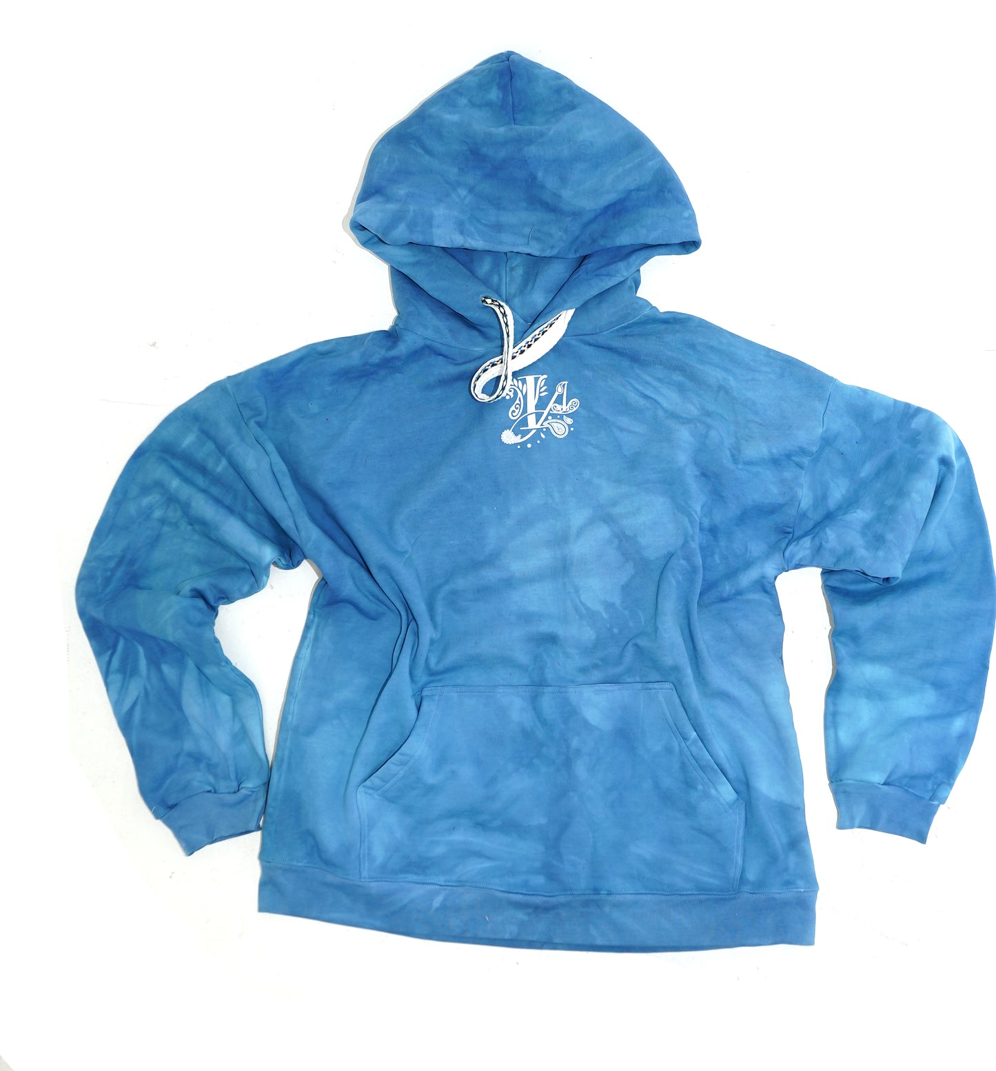LA Paisley Hoodie - DENIM BLUE
