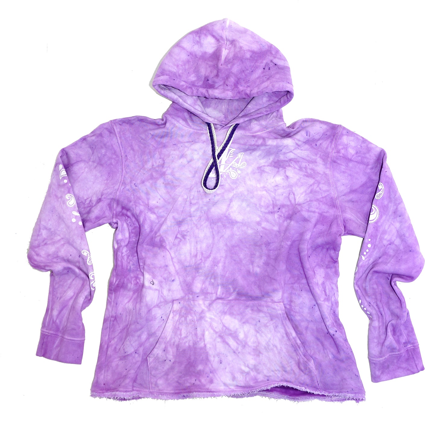 LA Paisley Hoodie - AMETHYST