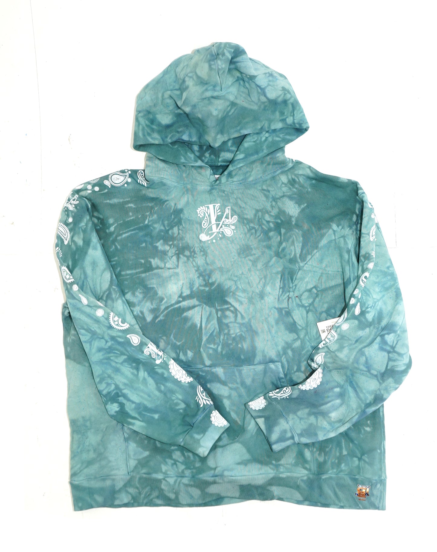 LA Paisley Hoodie - ALPINE JADE