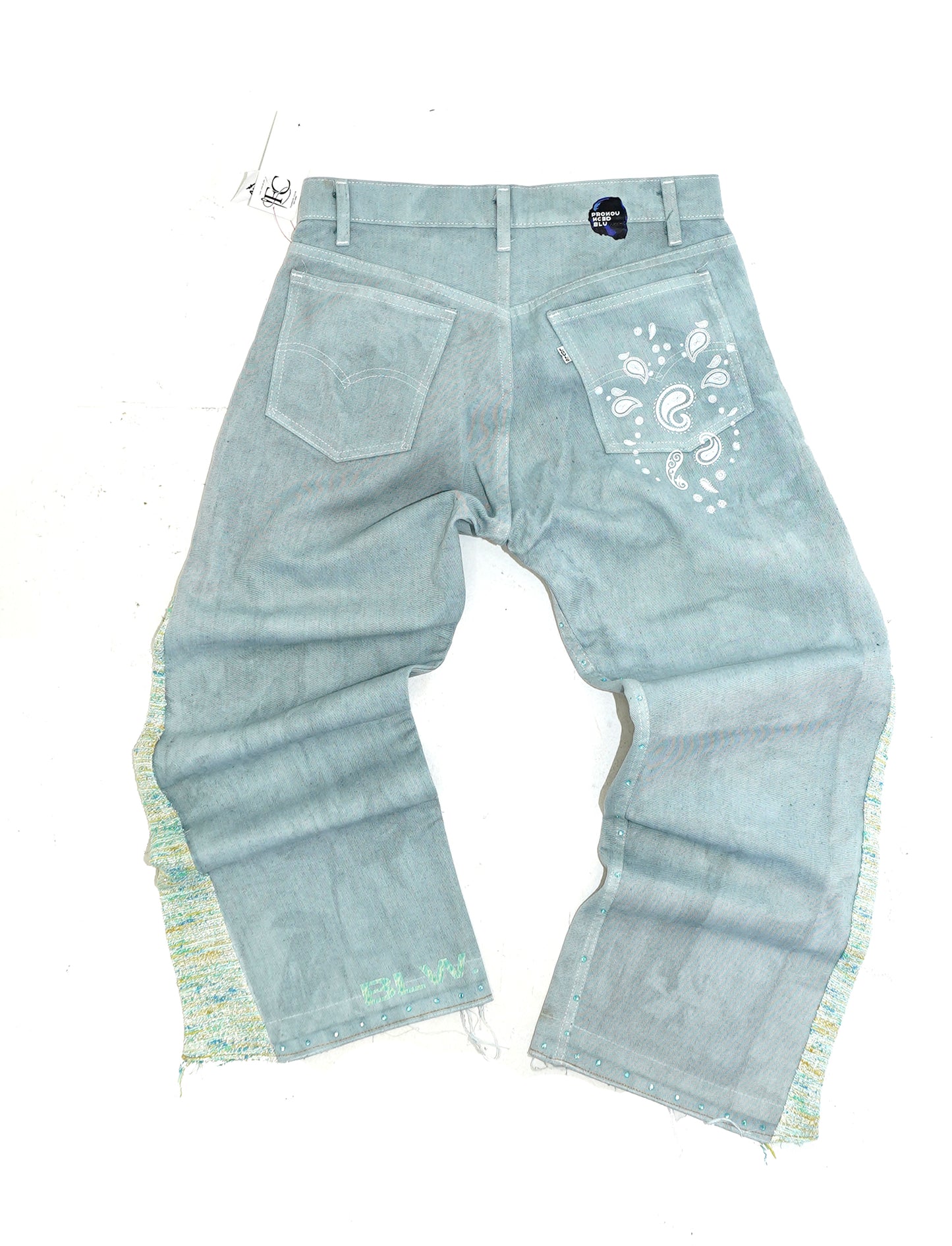 BLW. "Rodeo" Denim - AQUA 29W