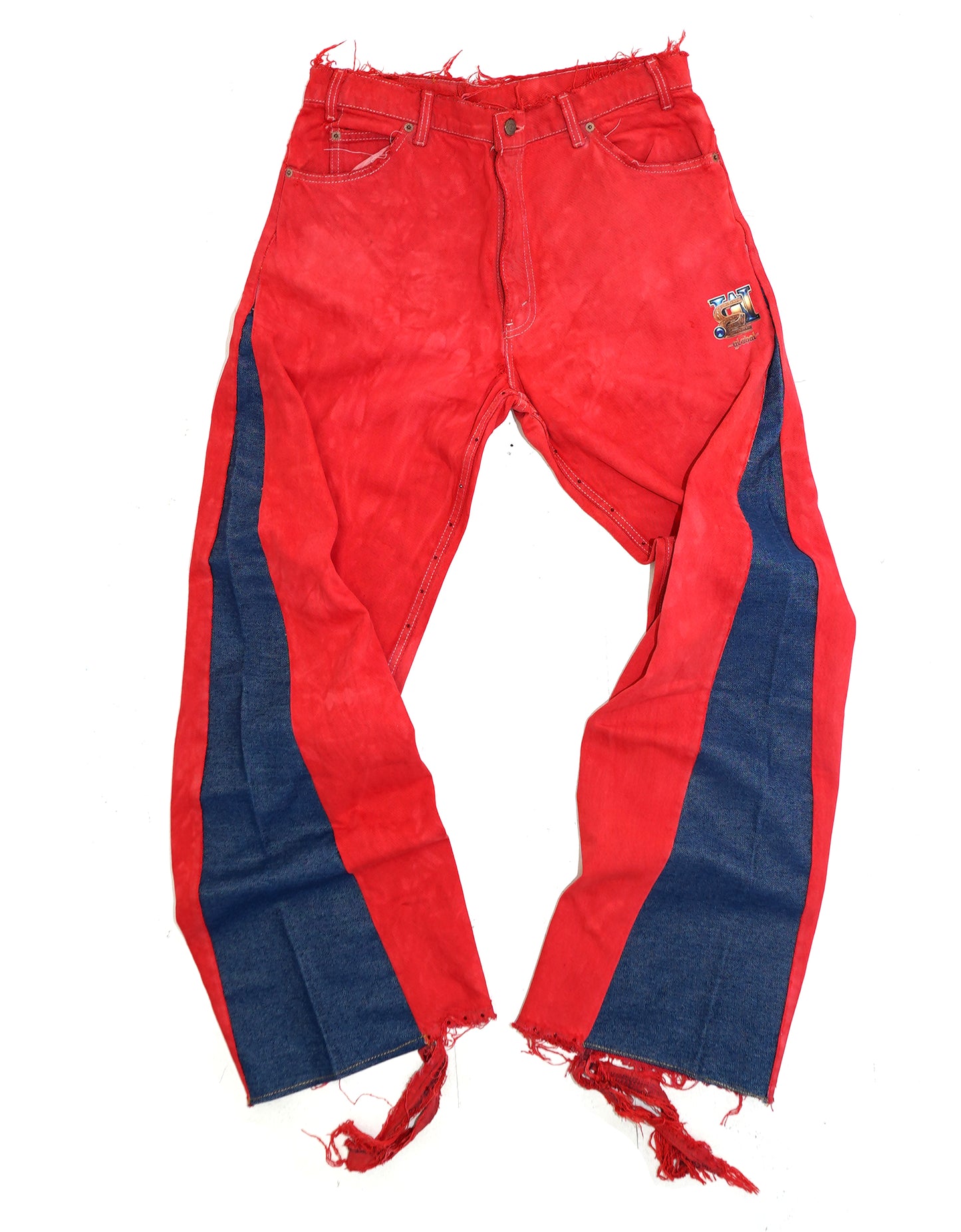 BLW. "Rodeo" Denim - RED 34W