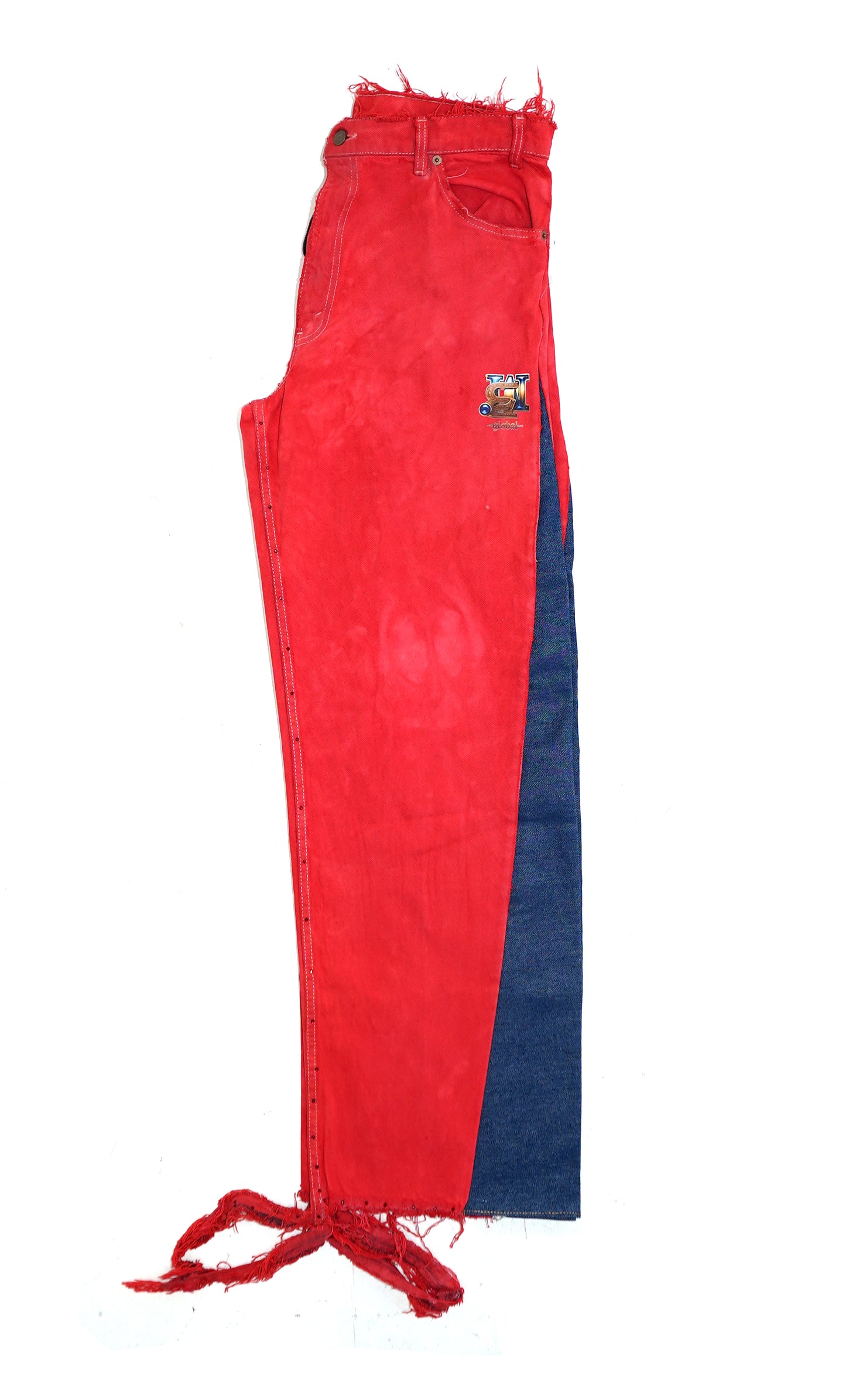 BLW. "Rodeo" Denim - RED 34W