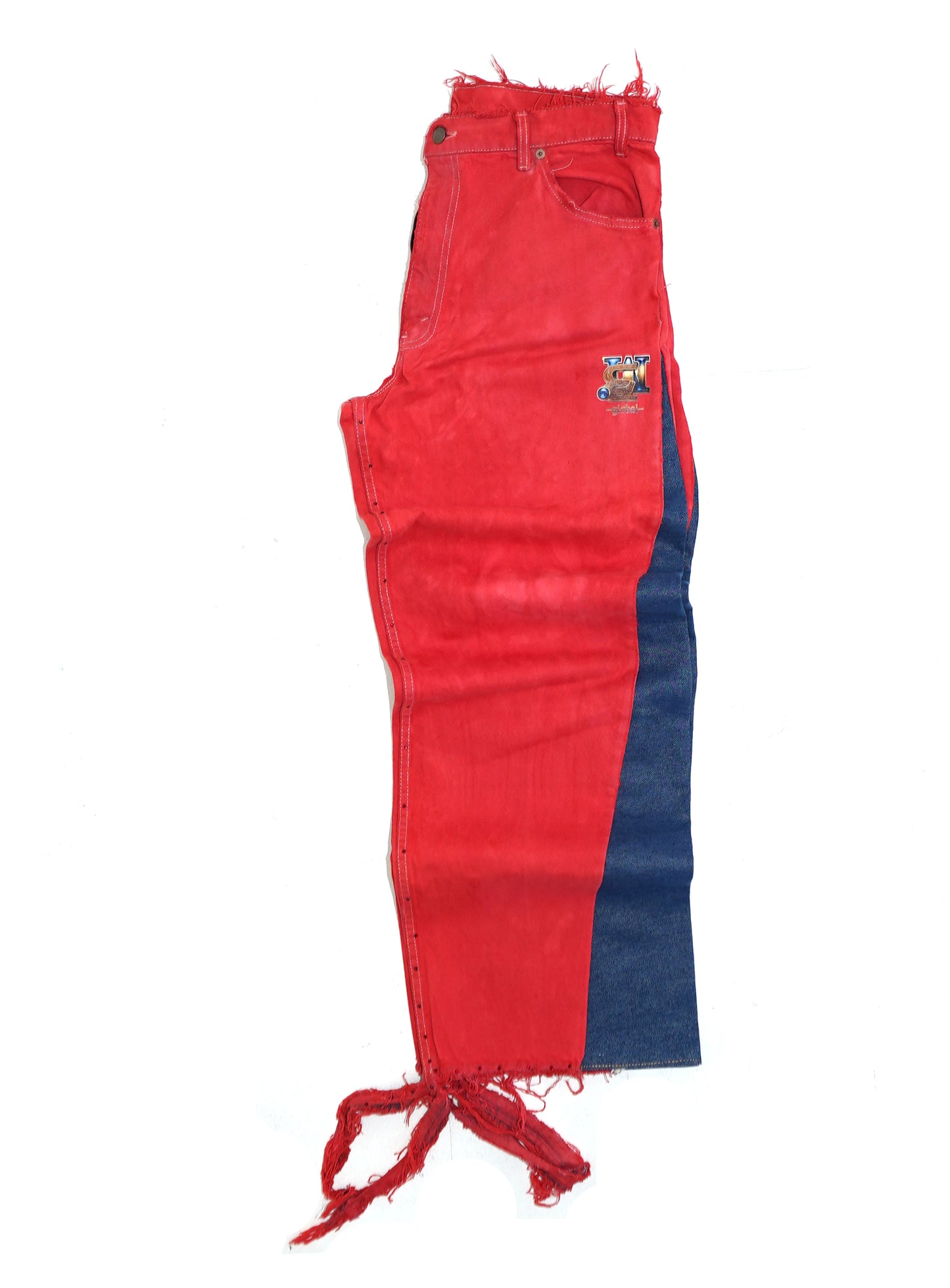 BLW. "Rodeo" Denim - RED 34W