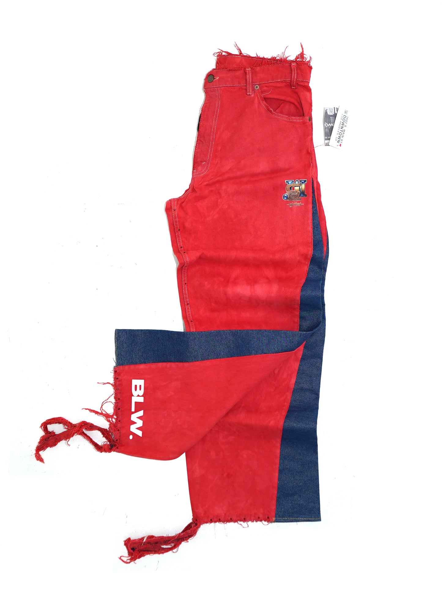 BLW. "Rodeo" Denim - RED 34W