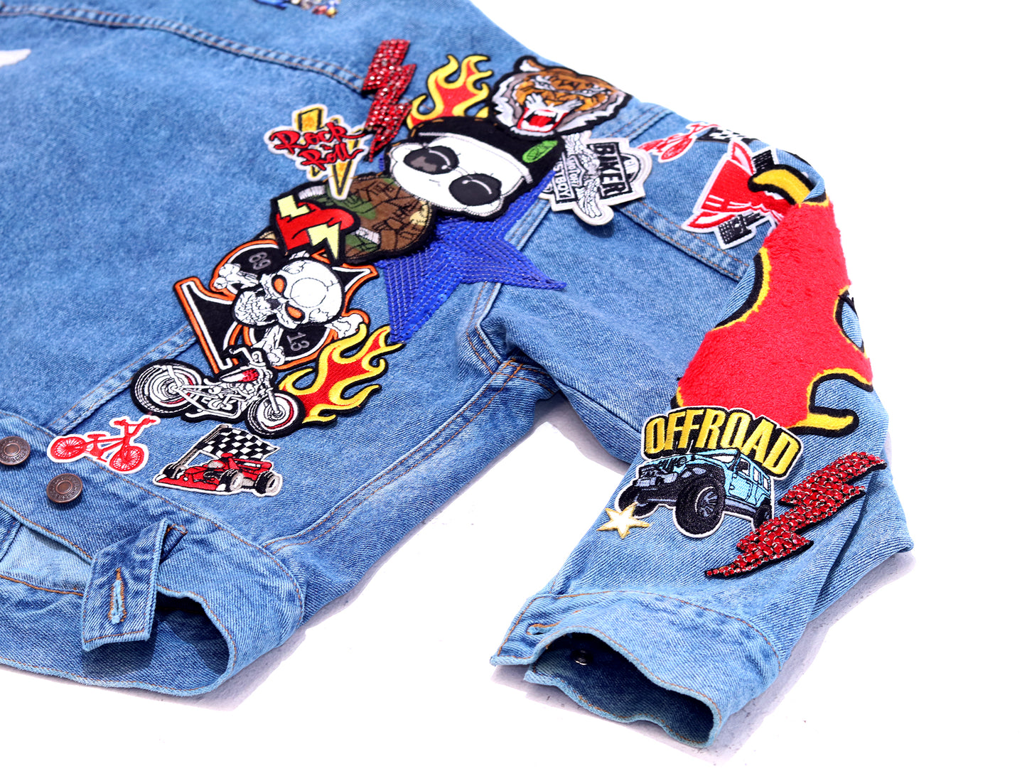 Patchwork Denim Jacket - YOUTH