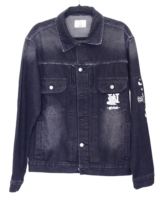 Logo Type Denim Jacket