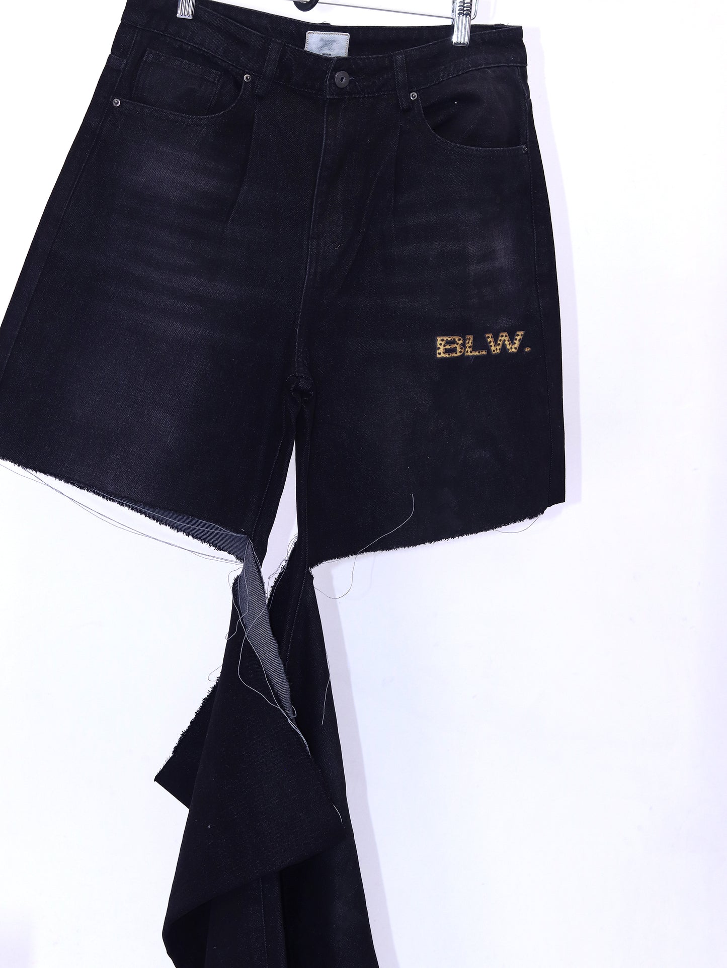 Logo Type Denim CUT Pants